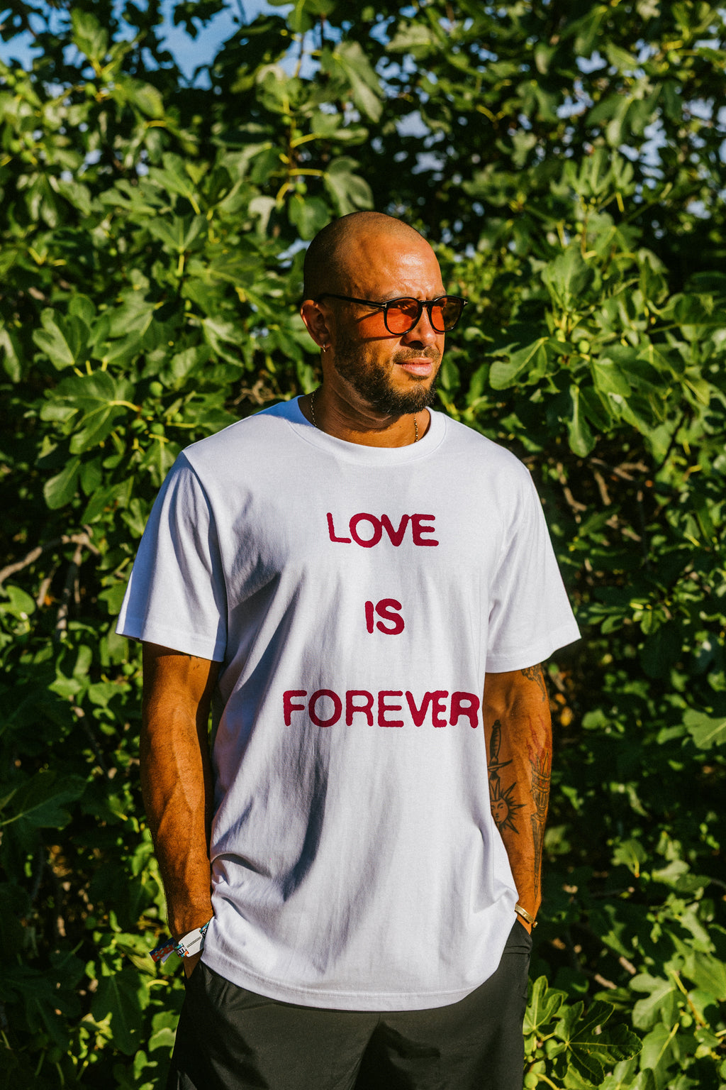 Love is Forever - T Shirt - White