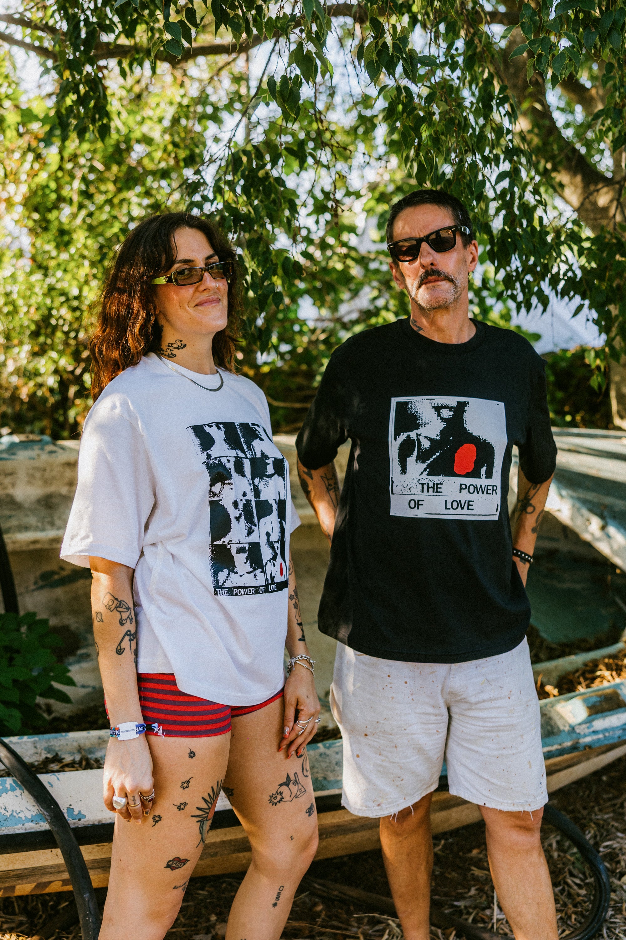 Love International x ACMH x The Power of Love T-shirt - Vintage Black