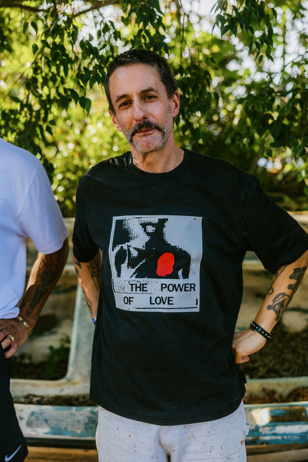 Love International x ACMH x The Power of Love T-shirt - Vintage Black