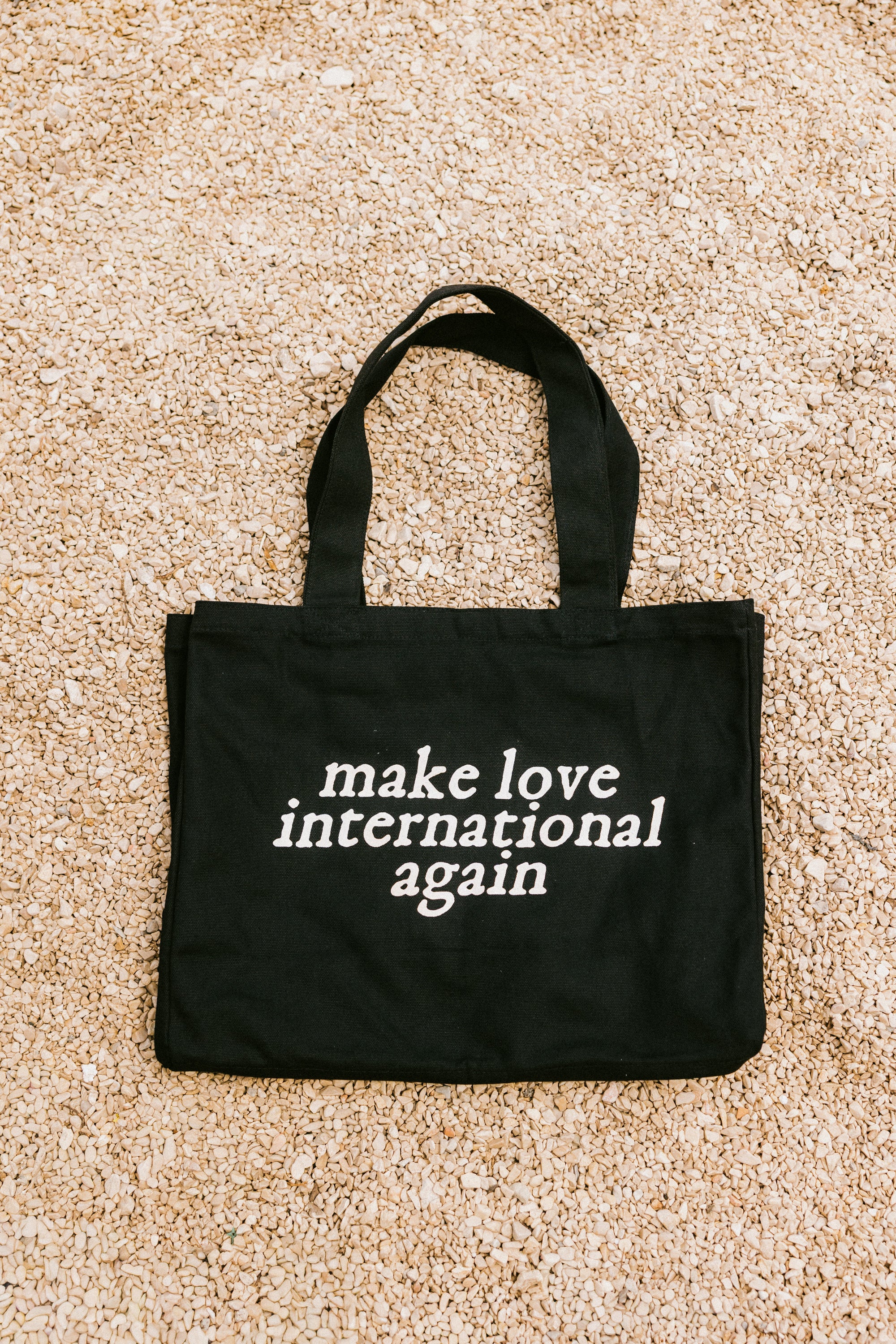 Love International x ACMH Make Love International Again Tote Bag - Vintage Black