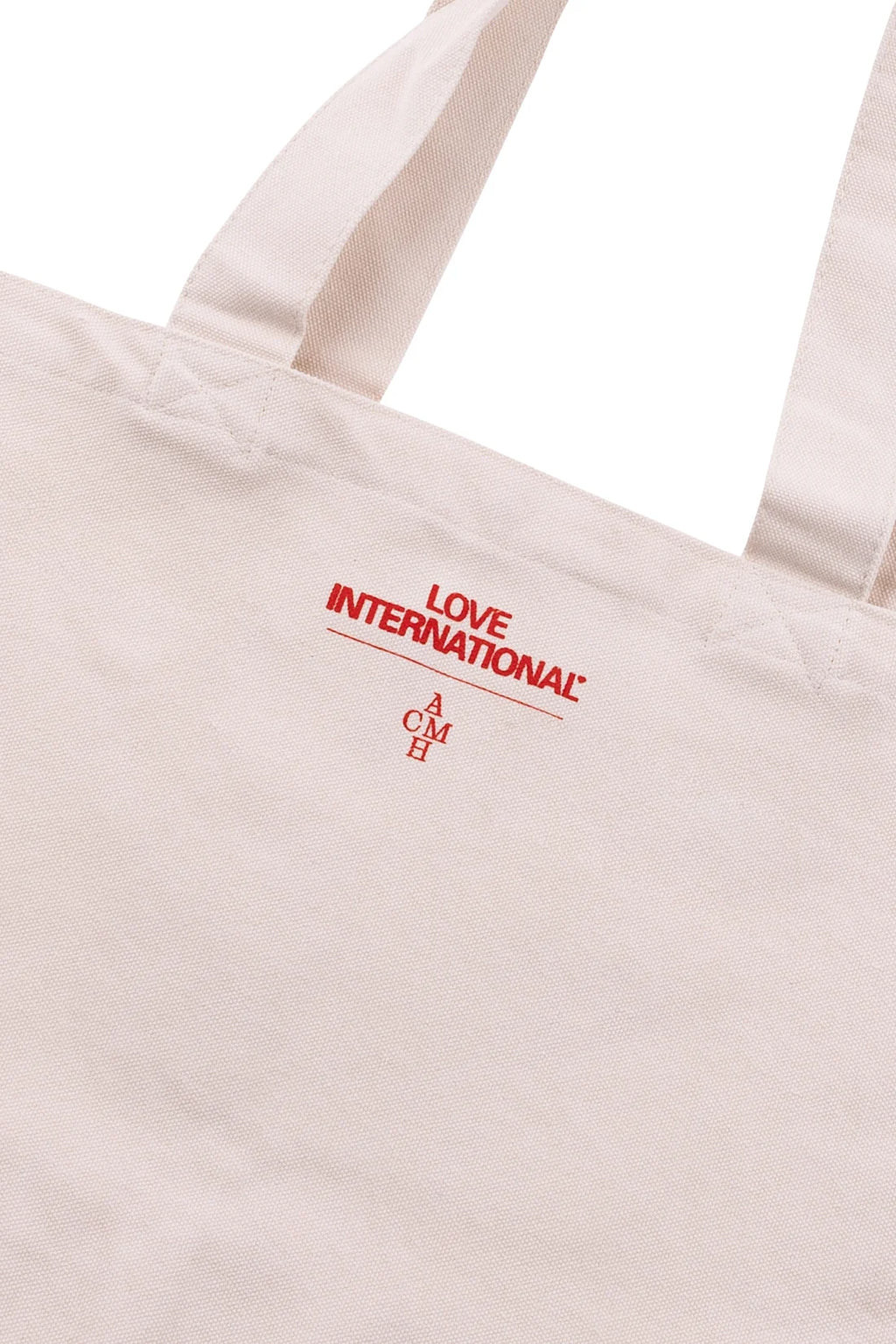 Love International x ACMH Make Love International Again Tote Bag - Ecru