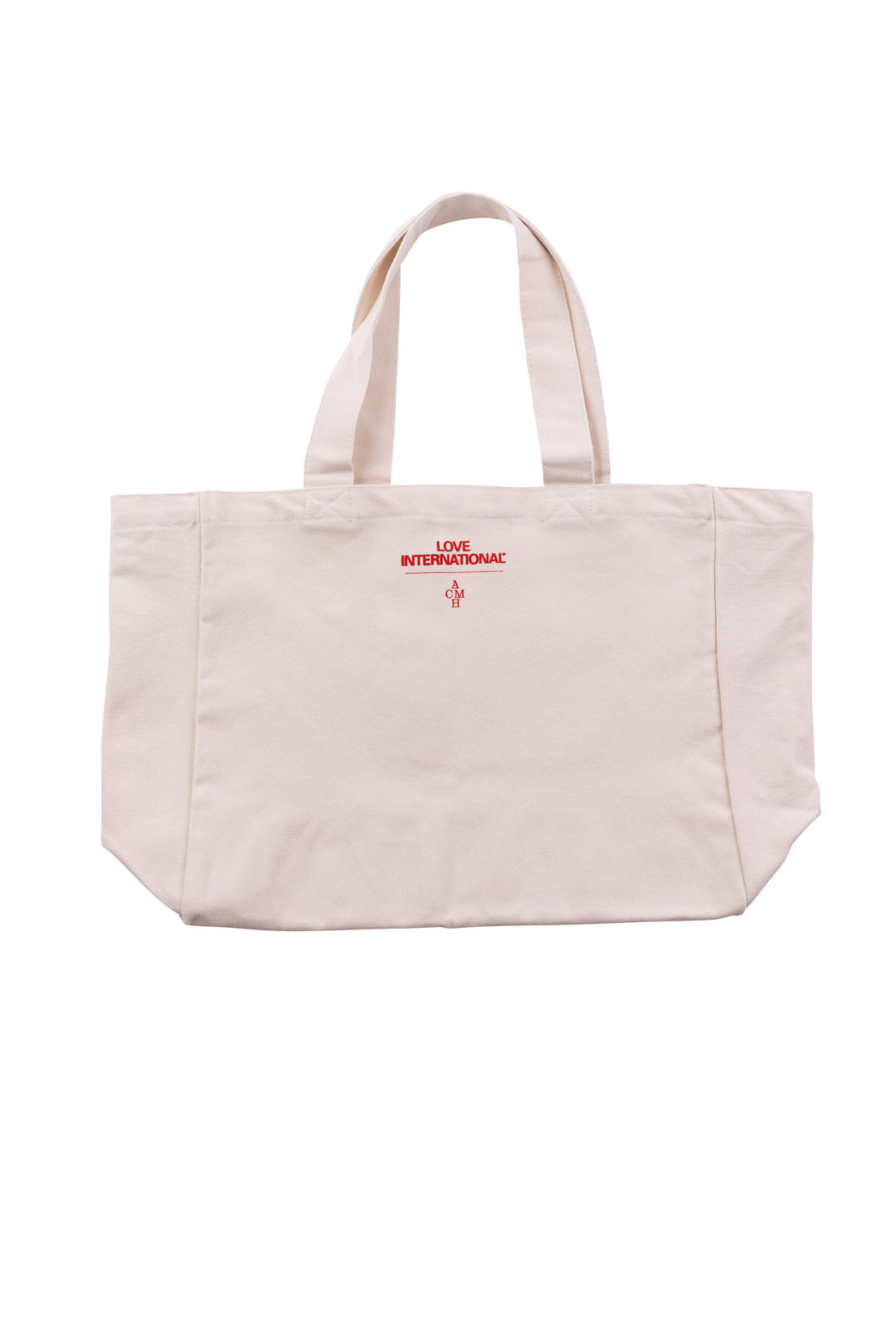 Love International x ACMH Make Love International Again Tote Bag - Ecru