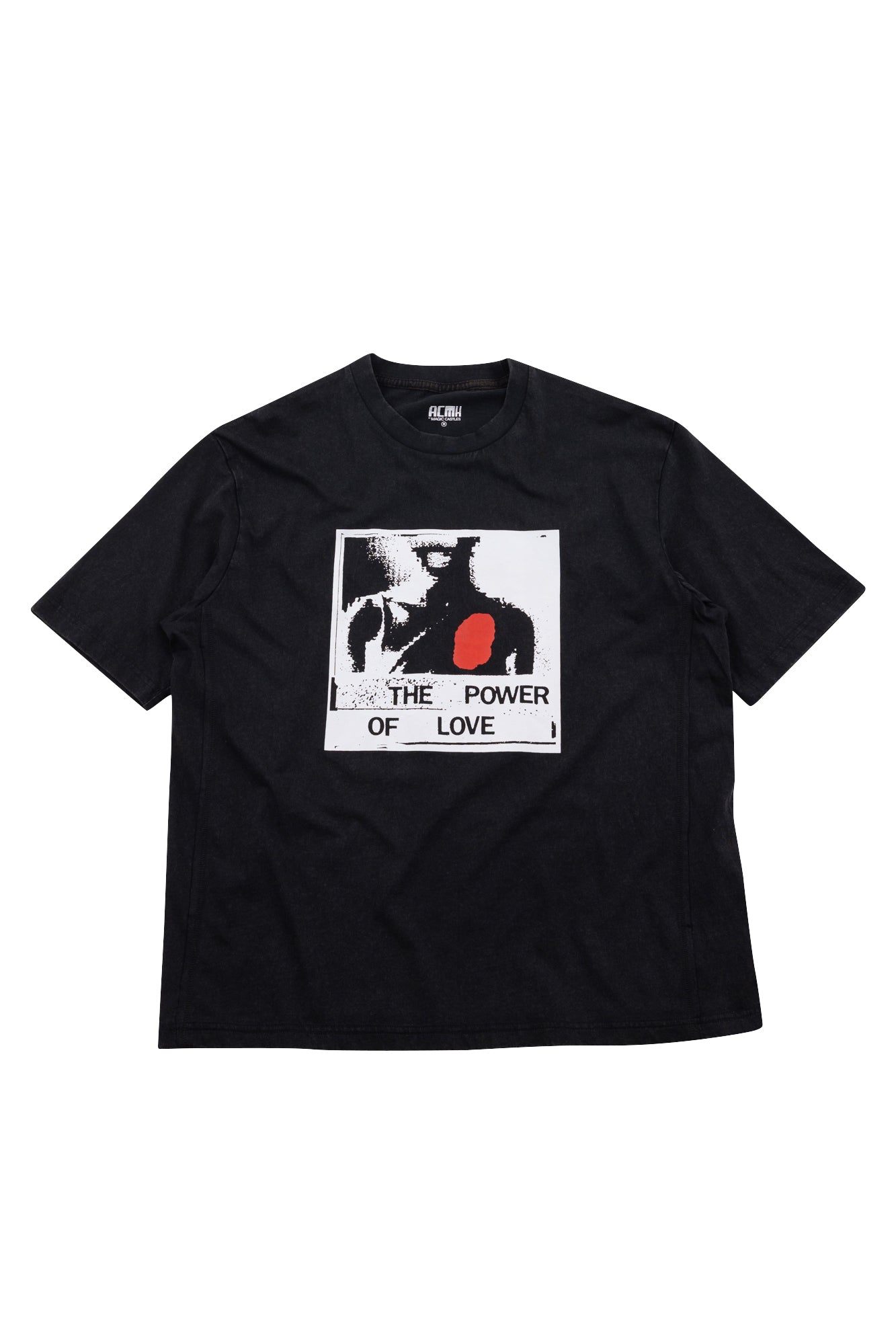 Love International x ACMH x The Power of Love T-shirt - Vintage Black