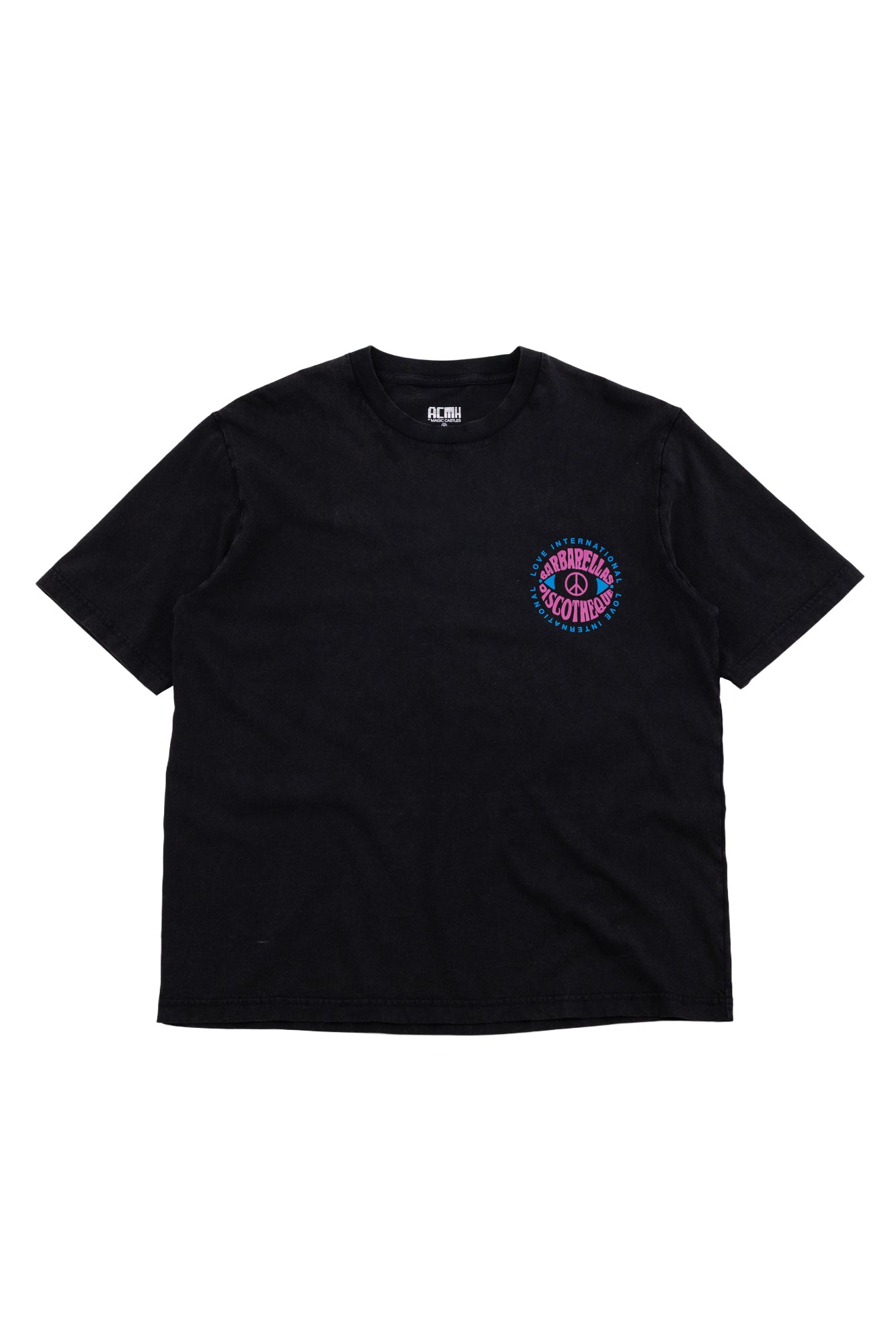 Love International x ACMH x Barbarellas T-shirt - Vintage Black