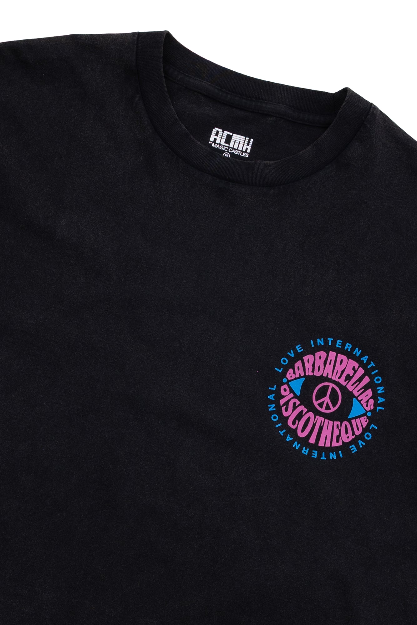 Love International x ACMH x Barbarellas T-shirt - Vintage Black