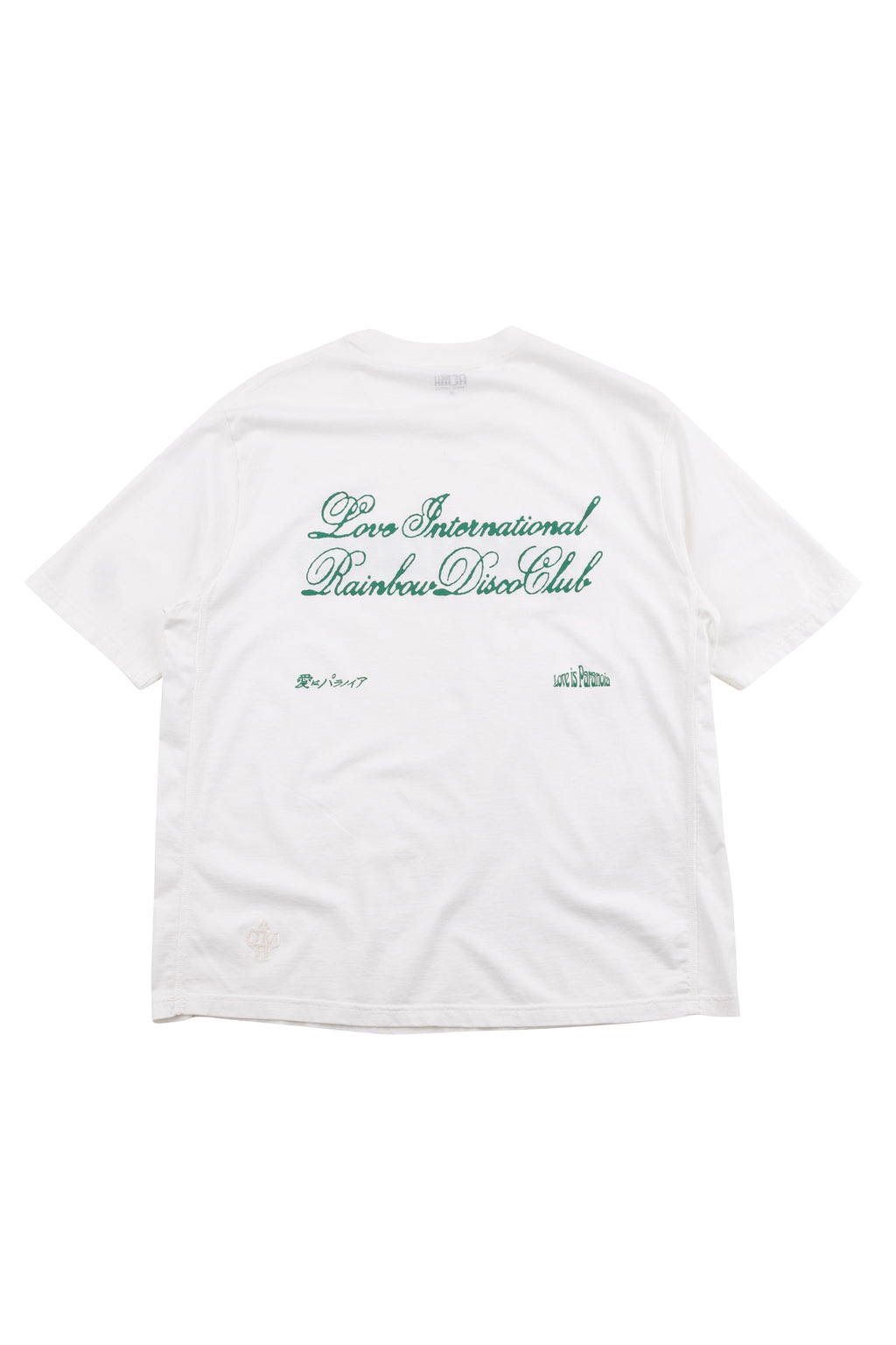 Love International x ACMH x Rainbow Disco Club T-Shirt White