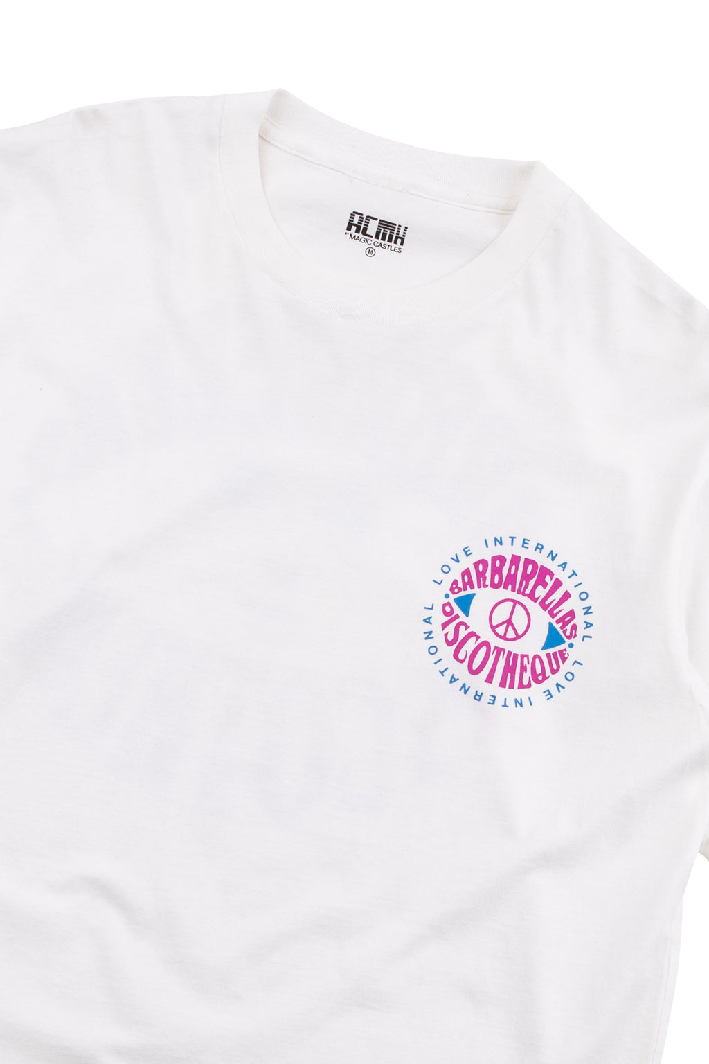 Love International x ACMH x Barbarellas T-shirt - White