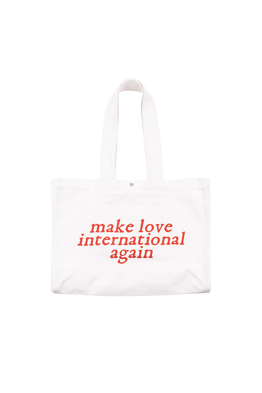 Love International x ACMH - Make Love International Again Tote Bag 2025 - White