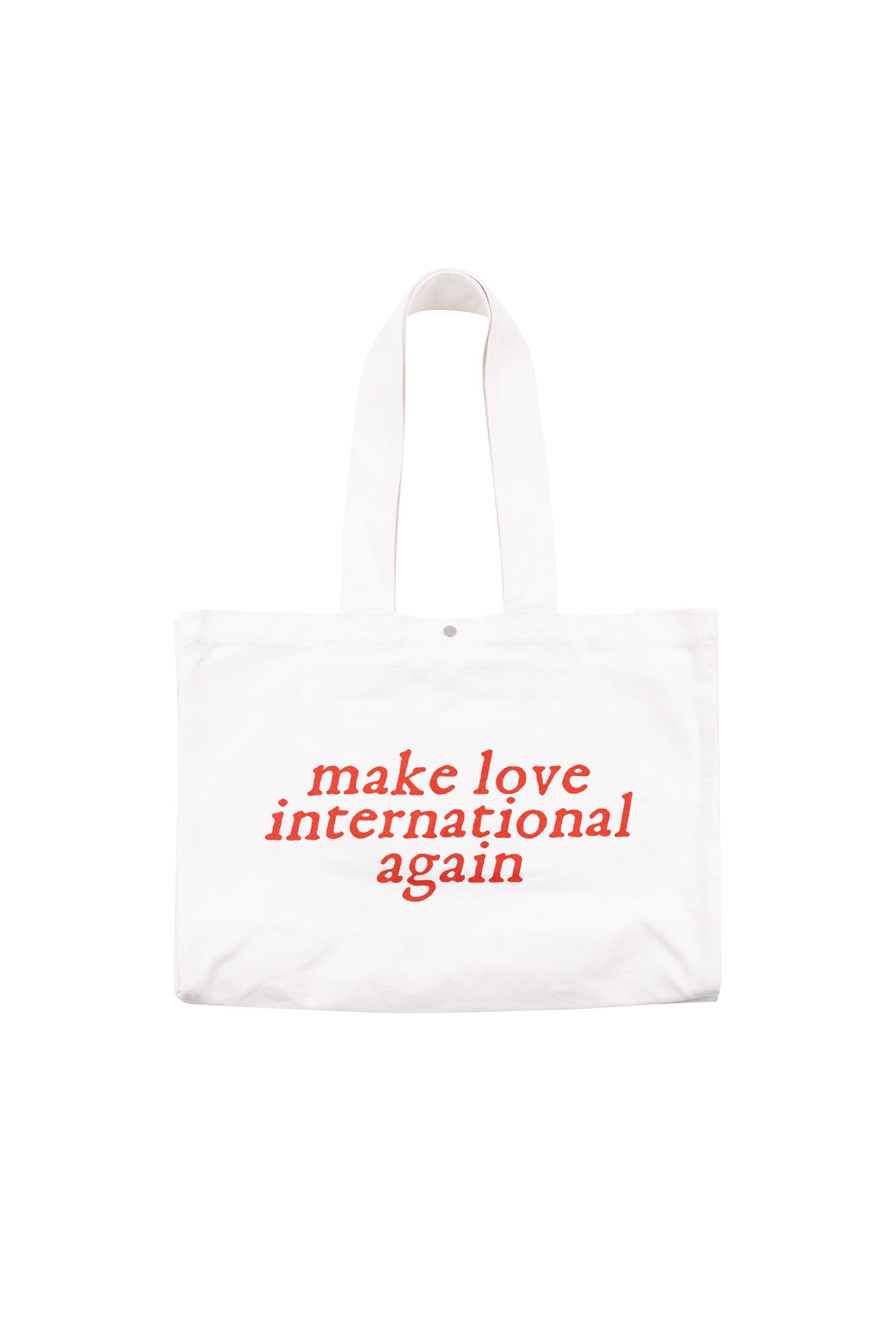 Love International x ACMH - Make Love International Again Tote Bag 2025 - White