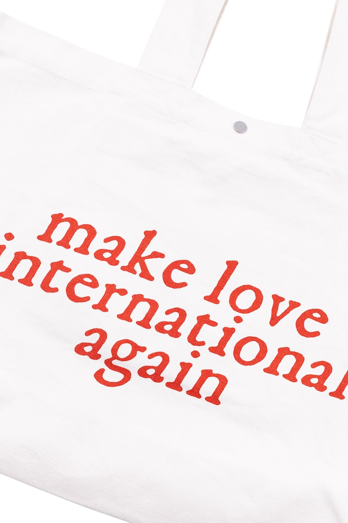 Love International x ACMH - Make Love International Again Tote Bag 2025 - White