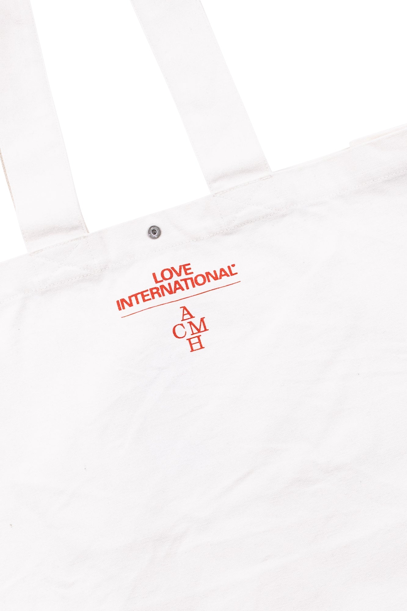 Love International x ACMH - Make Love International Again Tote Bag 2025 - White